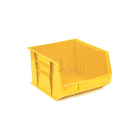 Quantum Storage Systems Hang & Stack Storage Bin, Plastic, 3 PK QUS270YL